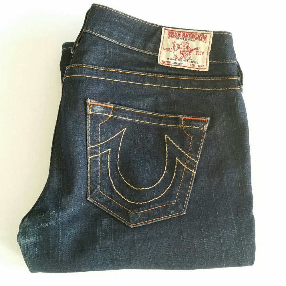 True Religion Straight Leg Jeans